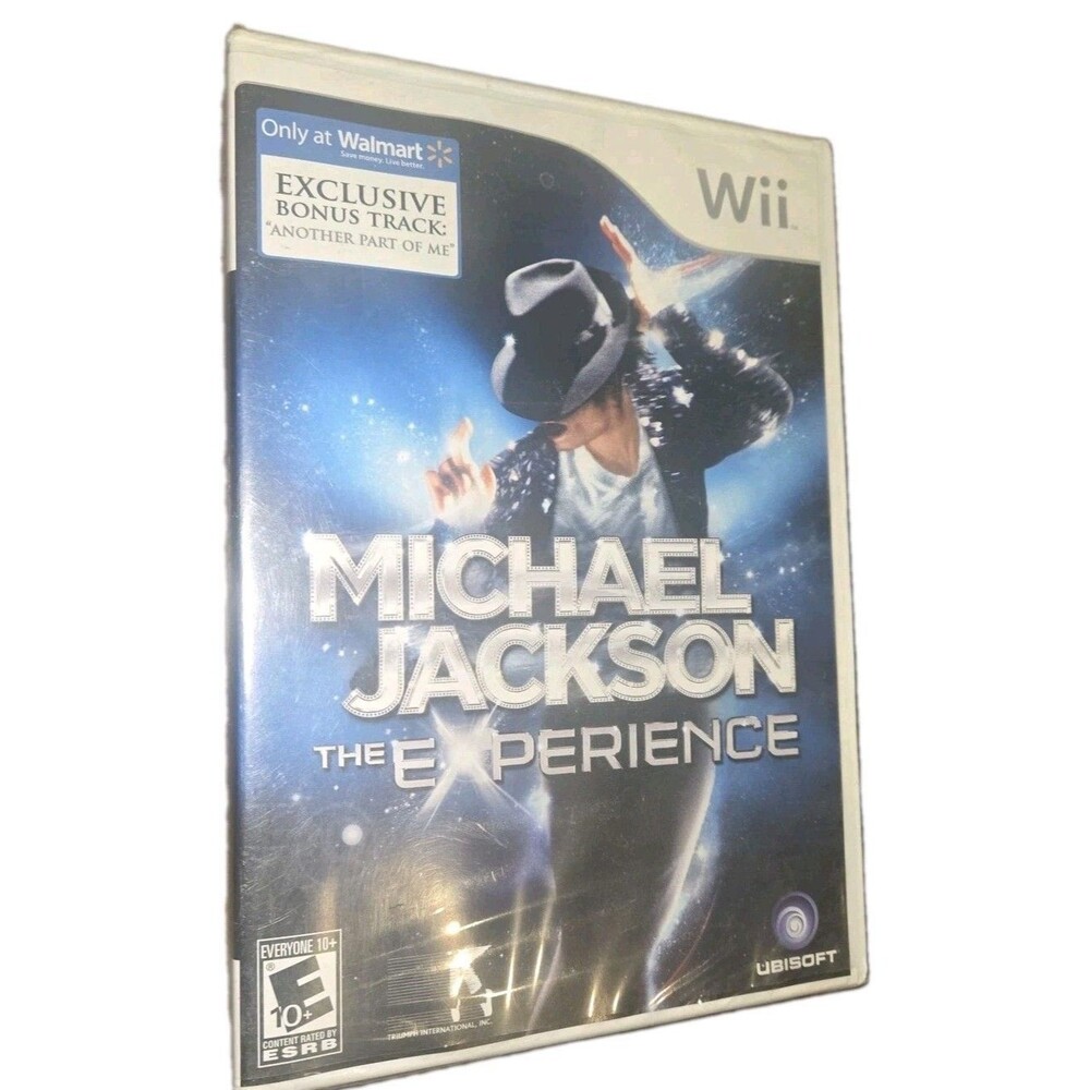 Michael Jackson Experience Walmart Bonus Track Sealed Nintendo Wii NEW SEALED